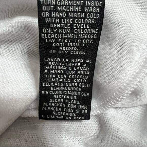 Zac & Rachel White Button-Up Shirt with Gold Accents - Picture 10 of 12